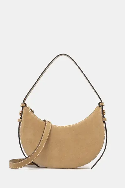 Semišová kabelka Tory Burch Romy