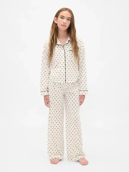 Dětské pyžamo s tečkami