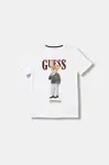 Dětské bavlněné tričko Guess