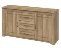 Široká komoda Atik, dub riviera