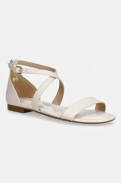 Kožené sandály MICHAEL Michael Kors Alexa Flex Flat Sandal