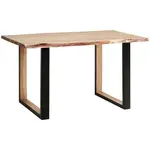 Livetastic JÍDELNÍ STŮL, akácie, černá, barvy akácie, 160/90/76 cm