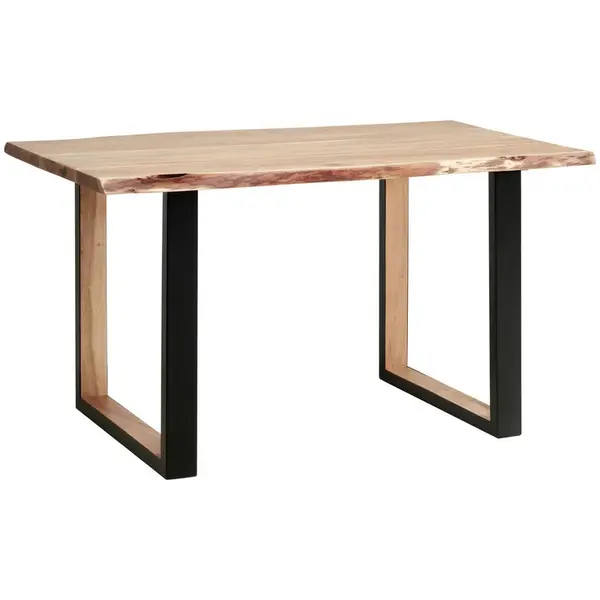 Livetastic JÍDELNÍ STŮL, akácie, černá, barvy akácie, 160/90/76 cm