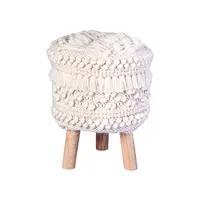 TABURET, dřevo, textil, 38/50/38 cm