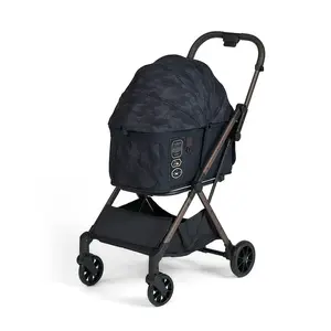 FIKAGO Kočárek pro kočky / psy FTG2 Strolling Letters