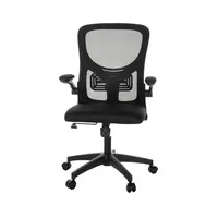 MID.YOU OTOČNÁ ŽIDLE, síťovina, černá