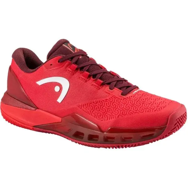 Head REVOLT PRO 5.0 CLAY Pánska tenisová obuv, červená, veľkosť 44