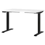 Novel PSACÍ STŮL, černá, bílá, 120/80/72-118 cm