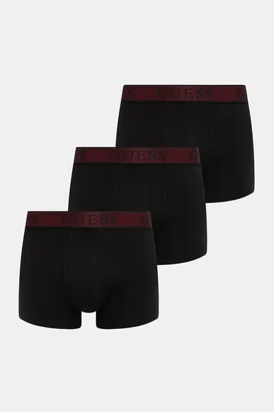 Guess boxerky pánské bavlněné s elastanem JOE 3-pack
