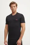 Bavlněné tričko HUGO T-SHIRT RN TRIPLET P 3-pack
