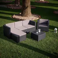 XXXL ZAHRADNÍ SEDACÍ SOUPRAVA plast