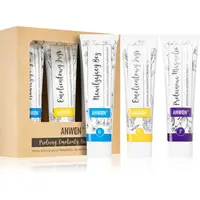 Anwen Proteins . Emollients . Humectants pečující kondicionér výhodné balení 3 x 100 ml Medium porosity