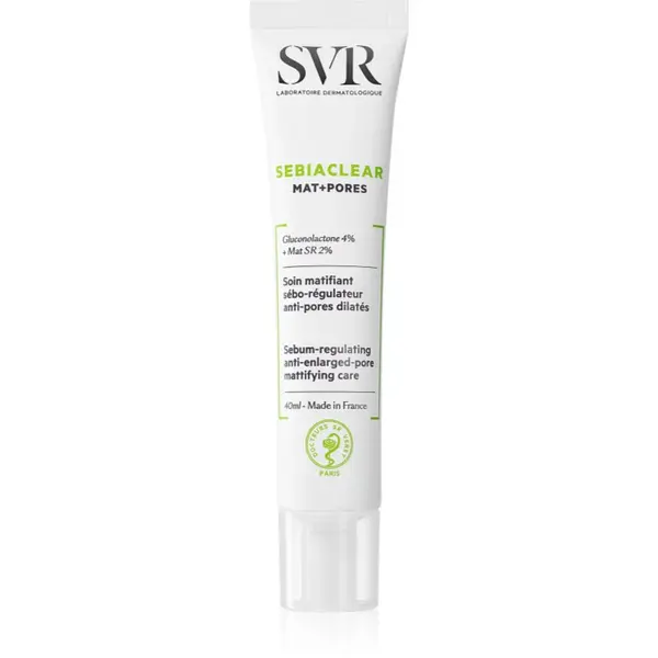 SVR Sebiaclear Mat+Pores matující fluid na regulaci kožního mazu 40 ml