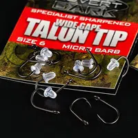 Gardner háčky specialist hand sharpened covert dark wide gape talon tip 10 ks - velikost 4