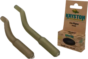 Kryston rovnátka na háčky dlouhé 10 ks - hnědé