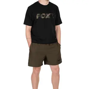 Fox koupací kraťasy khaki camo lw swim shorts - m