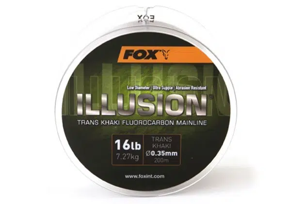 Fox fluorocarbon illusion mainline 200 m - 0,39 mm 19 lb