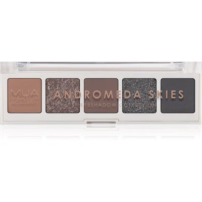 MUA Makeup Academy Professional 5 Shade Palette paletka očních stínů odstín Andromeda Skies 3,8 g