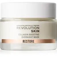 Revolution Skincare Restore Collagen Boosting obnovující noční krémová maska pro podporu tvorby kolagenu 50 ml