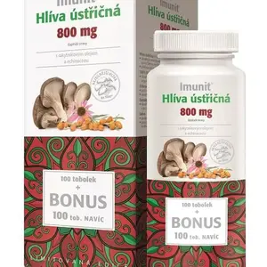 Simply You Imunit Hlíva ústřičná 800 mg s rakytníkovým olejem a Echinaceou 100 tob. + 100 tob. ZDARMA