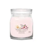 Yankee Candle Aromatická svíčka Signature sklo střední Pink Cherry & Vanilla 368 g