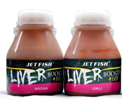Jet fish liver booster + dip 250 ml-natural
