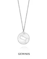 Viceroy Stříbrný náhrdelník znamení Blíženci Horoscopo 61014C000-38G