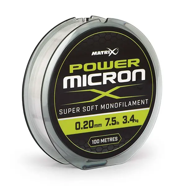 Matrix vlasec power micron x 100 m - 0,20 mm - 3,5 kg