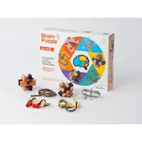 RECENTTOYS Brain Puzzle - sada 6 kusů