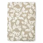 A Little Lovely Company - Mušelínová osuška XL, leaves - taupe