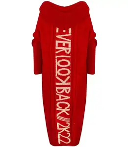 Pri Long cardigan sweater with wool NEVER LOOK BACK