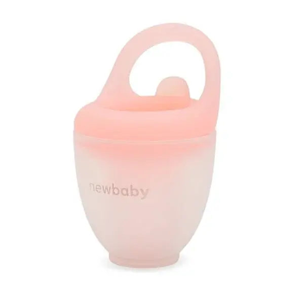 Dudlík na ovoce a zeleninu New Baby růžové