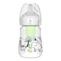 Dr. Brown’s Kojenecká láhev Džungle options+ Wide Neck 150 ml Anti-colic – 1 ks (WB51008-I