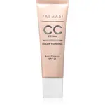 Farmasi Color Control rozjasňujúci CC krém SPF 25 odtieň 02 Light To Medium 30 ml