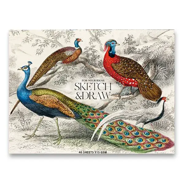 Skicák Shkolyaryk Muse Sketch - A5+, 40 listů, 115 g