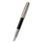 Plnicí pero Parker Sonnet Premium Metal Black GT, 18K - hrot F