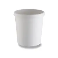 Odpadkový koš Helit, objem 18 l - světle šedý