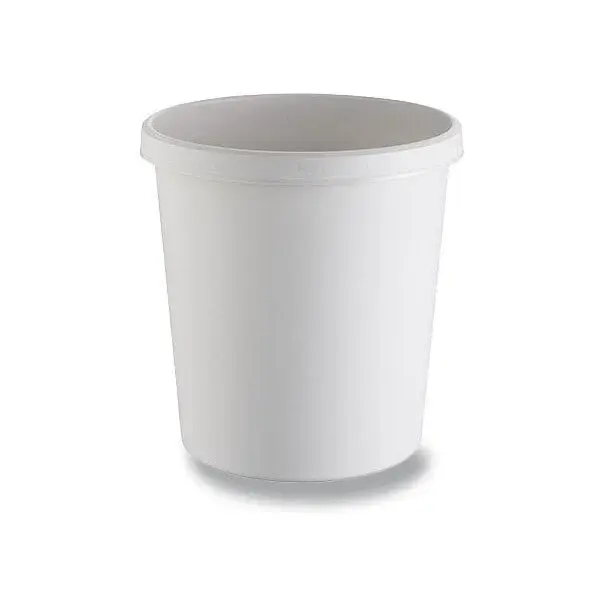 Odpadkový koš Helit, objem 18 l - světle šedý