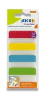 Samolepicí záložky Hopax Stick’n Clearnote - 38 x 51 mm, 4 x 6 ks