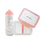 Set Zdravá lahev 0,7 l a Zdravá sváča - Fresh růžová