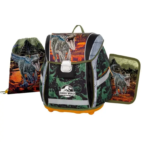 Školní set 3ks PREMIUM LIGHT Jurassic World