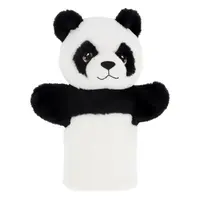 Keel Toys SE3076-5 Keeleco Panda - eko plyšová maňuška na ruku 27 cm
