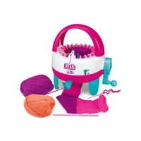 Pletací stroj na kliku