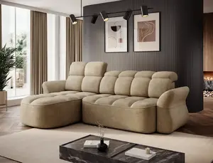 Sedací souprava Beneth Provedení: Levá varianta, látka: Nube 20