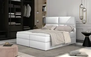Boxspring Amber Rozměr: 160 x 200 cm, látka: Soft 17