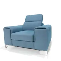 Křeslo Genova 75 - polohovací Nožičky: Černé, látka: Cloud 33