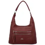 Dámská kabelka přes rameno vínová - Coveri Anife