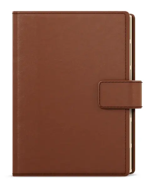 Týdenní diář 2026 Oskar Elite A5 hnědá