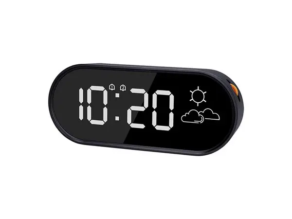 Hodiny s budíkem SOLIGHT CA10B