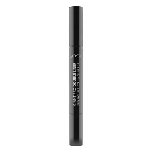 GOSH COPENHAGEN Giant Pro Double Liner  duo kajalová tužka a linka ve fixu - 001 Black